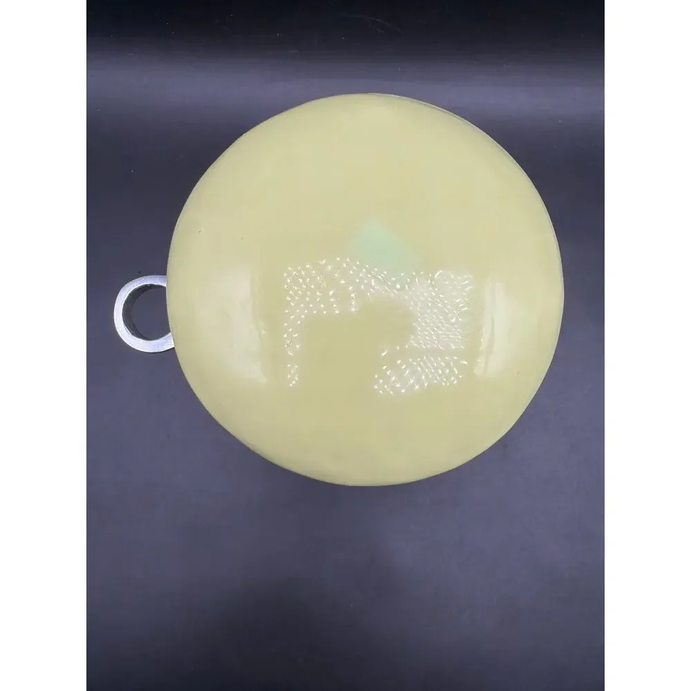 Nima Oberoi Lunares Ice Cream Pint Holder Server w Lid Pistachio Green No Scoop